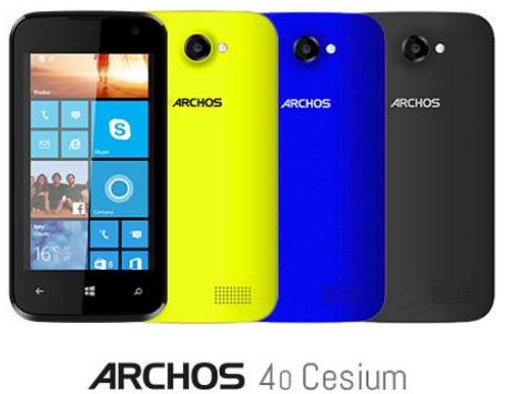 Archos Luncurkan Smartphone Pertama Berbasis Windows Phone 8.1 