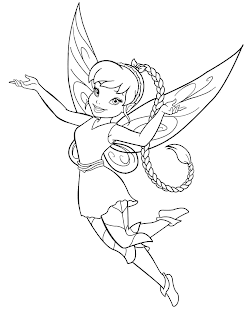 Dibujos de Tinkerbell para Pintar, parte 2