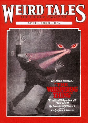 The Scar by Carl Rasmus, Weird Tales, Volume 1, Issue 2