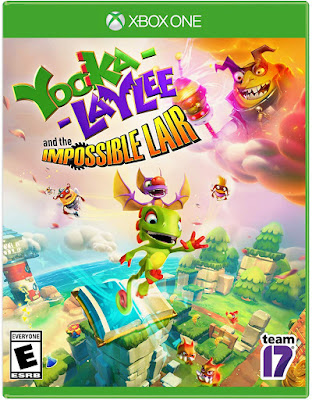 Yooka Laylee And The Impossible Lair Game Cover Xbox One