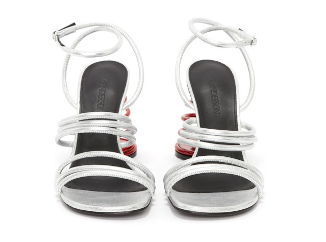 JW Anderson Spiral Strappy Sandals