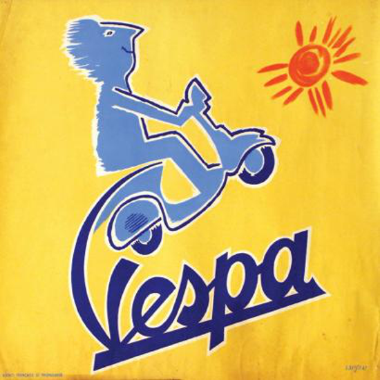 Vespa advertising 1955