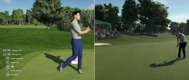 Differences in gameplay in PGA Tour 2K21 vs The Golf Club 2019