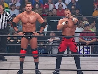 WCW Greed 2001 - Lance Storm and Mike Awesome faced Hugh Morrus and Konnan