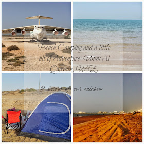 Camping in Umm Al Quwain @Colorsofourrainbow.blogspot.ae
