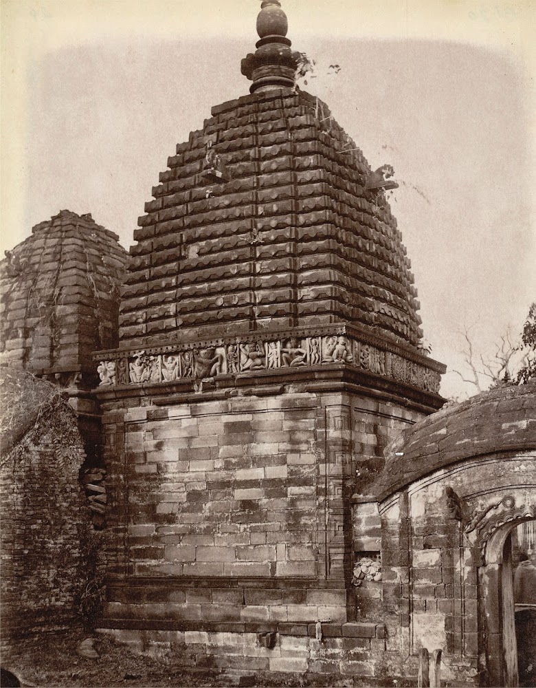 A Small Temple at Kalyanesvari (Kalyaneshwari) Burdwan district, Bengal - 1872