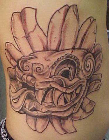 tattoo extreme design: Aztec Tattoos