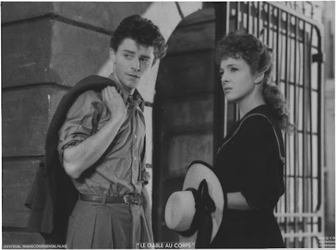 Gérard Philipe et Micheline Presle dans "le Diable au corps" 1946