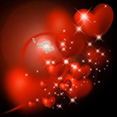 i love you fantasy love background