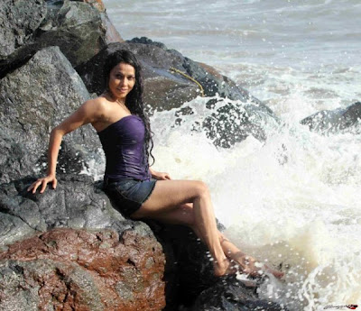 Nikita Rawal Hot Beach Photoshoot