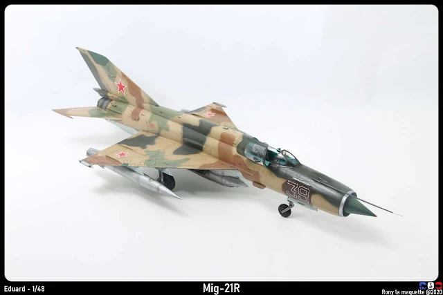 Mig-21R d'Eduard au 1/48.