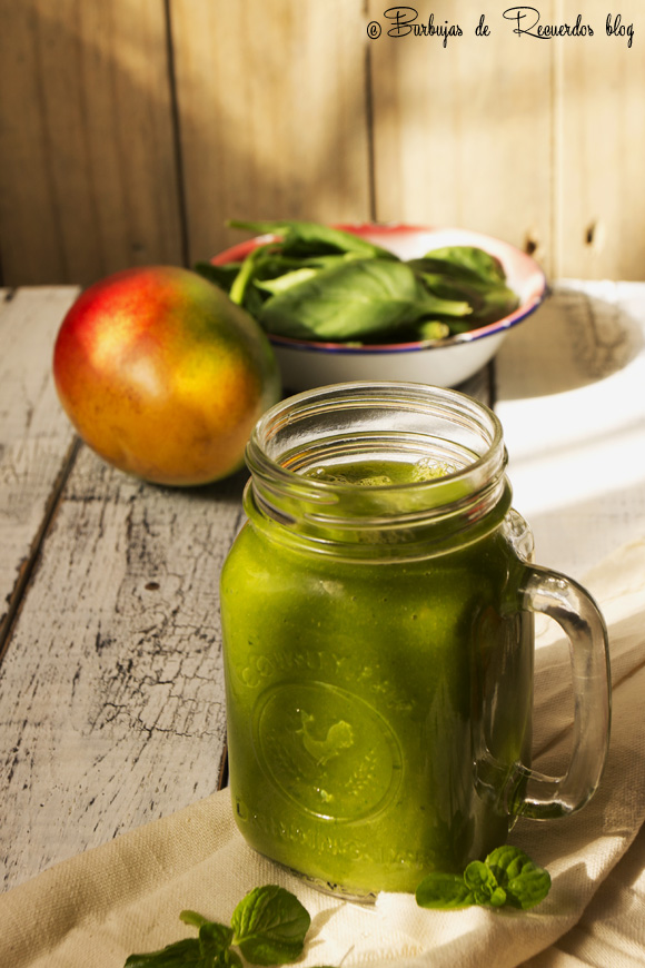 El jugo verde perfecto. Green smoothie