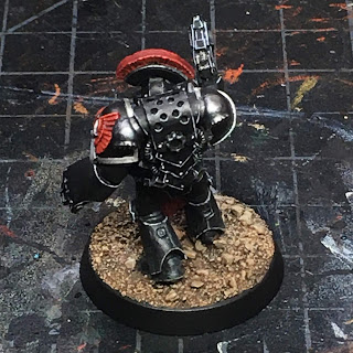 Horus Heresy Dark Angels Command Squad Veteran WIP