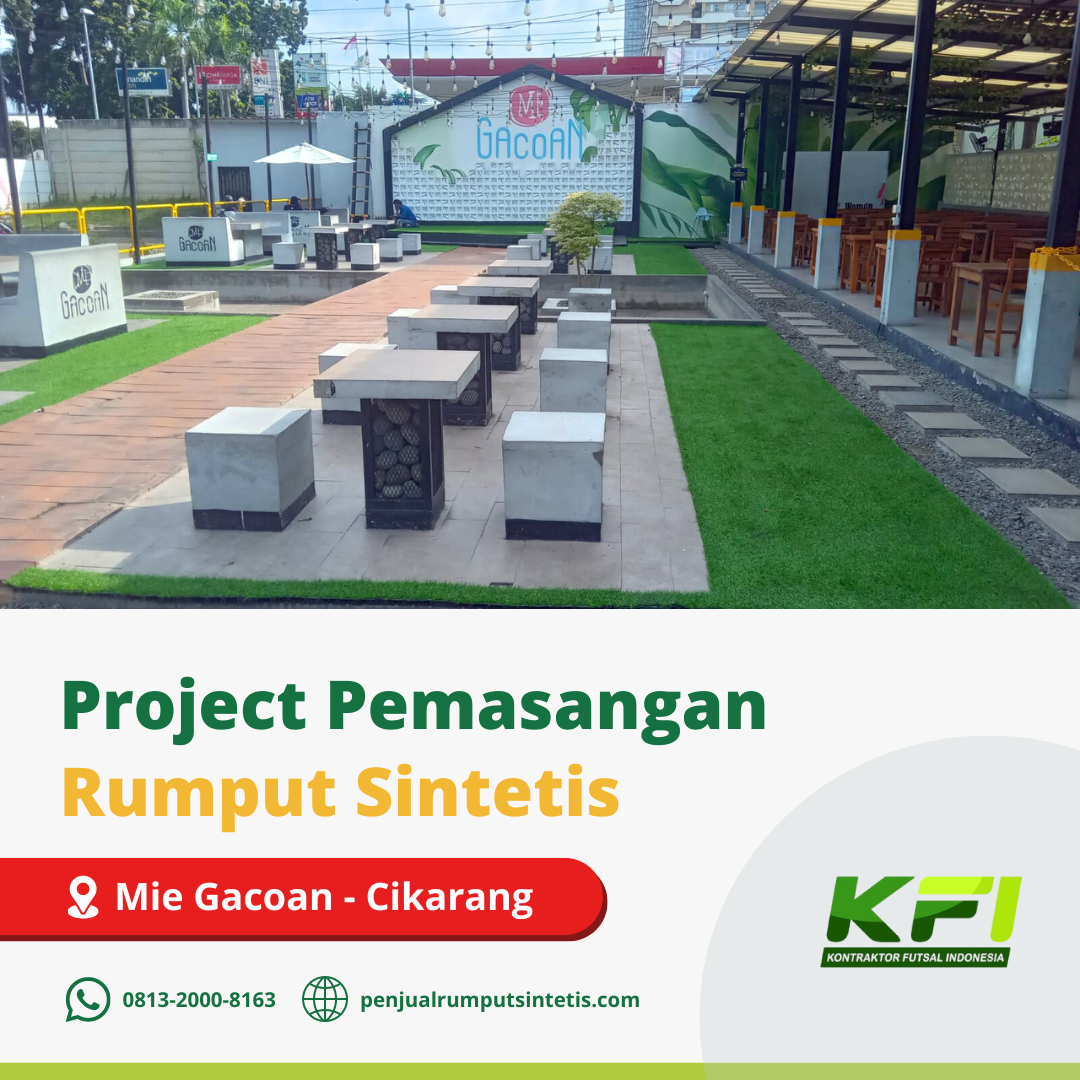 Penggunaan Rumput Sintetis dalam Desain