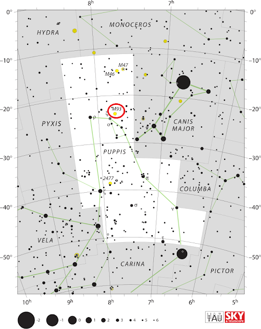 lokasi-messier-93-informasi-astronomi