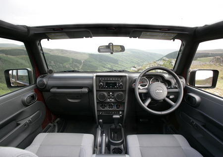 Jeep Wrangler Unlimited UK Version, 2008
