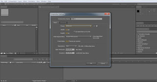 tutorial adobe after effect cs4 mensetting composition baru