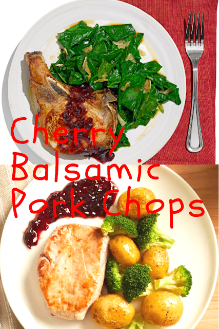 Cherry Balsamic Pork Chops Hellofresh Recipe Simple