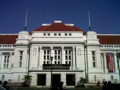 museum bank indonesia yang berada di kawasan kota tua jakarta