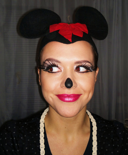 myszka Minnie make up 