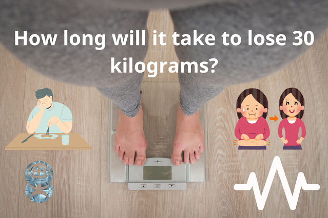 How long will it take to lose 30 kilograms