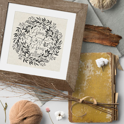 September Autumn Decor Wall Art Print