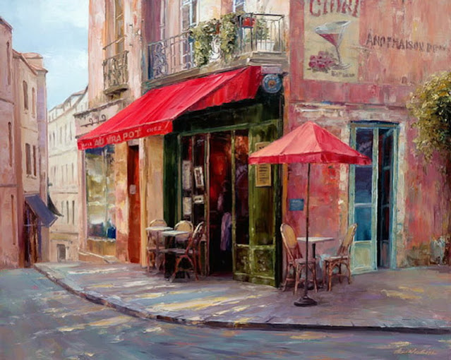 Chinese Realist | Haixia Liu 1962 | Urban landscape