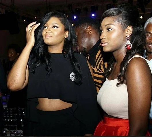 Image result for images of omotola jalade and daughter