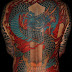 Horimitsu TATTOO work today 剣龍