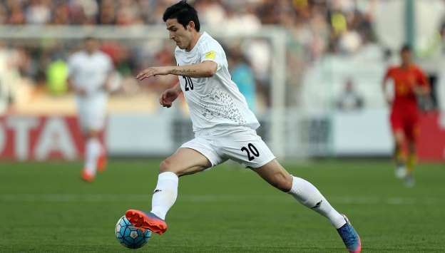 Sardar Azmoun estrella de Irán en Rusia 2018