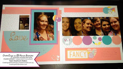 Layout by Creating with Kara Davies : Australasian Blog Hop - Little Dreamer CTMH