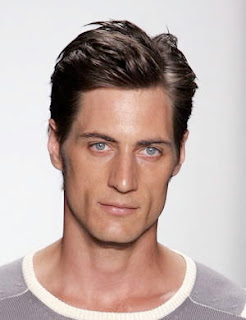 Mens Brushed Up Hairstyles with Gel