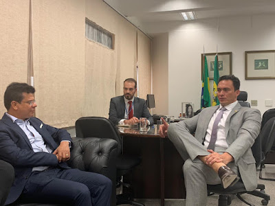 Em Brasília prefeito Juninho Alves cumpre agenda buscando melhorias para Caraúbas