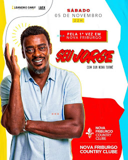 Seu Jorge em Nova Friburgo 05 de novembro