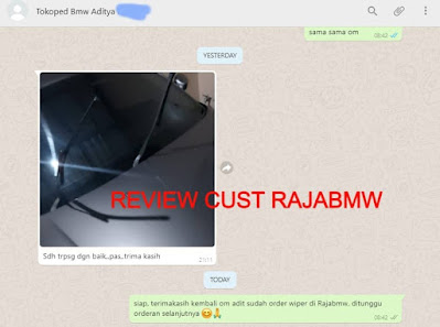 Review Customer Rajabmw Pembelian Wiper BMW E87
