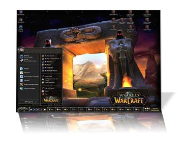 temas World Of Warcraft Theme XP e Vista