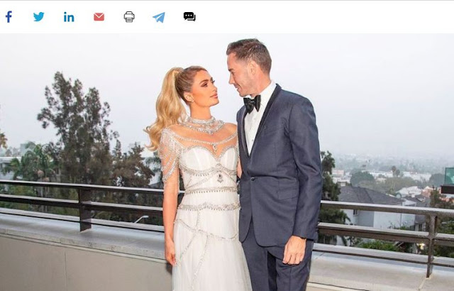 Paris Hilton marries entrepreneur Carter Reum in historical wedding