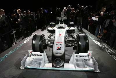 2010 Mercedes GP MGP W01