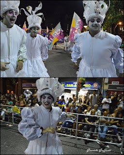 Desfile Inaugural del Carnaval. Uruguay. 2017 Murga La Lunática