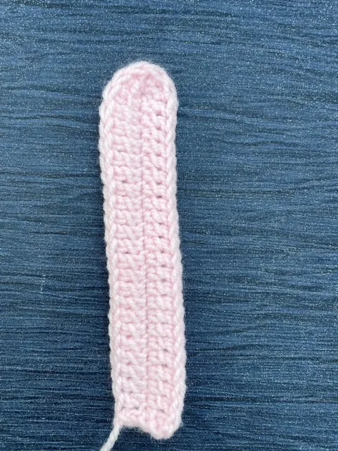 crochet bunny ears long free pattern