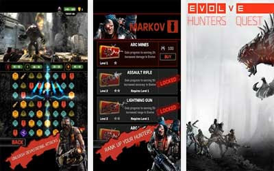 Free Download Game Evolve Hunters Quest MOD APK (GOD MODE) Terbaru 2018 Screenshot