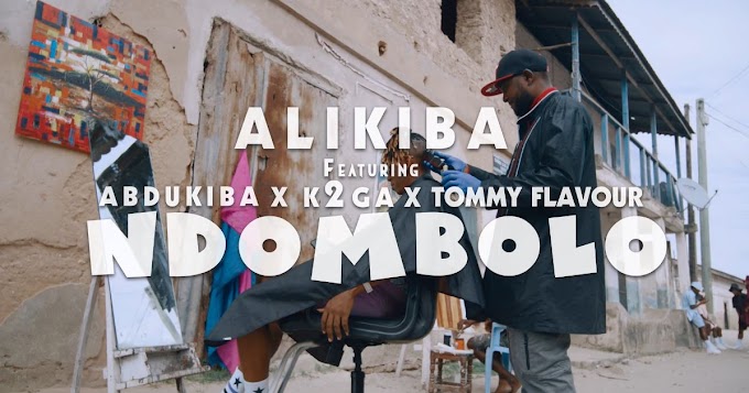 VIDEO | Alikiba Ft. Abdukiba x K2ga x Tommy Flavour - Ndombolo | Mp4 Download