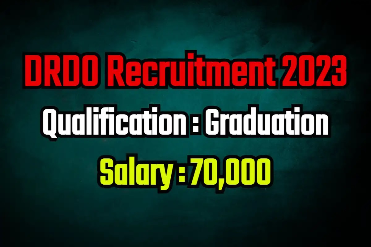 DRDO PE Recruitment 2023