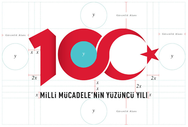 19 Mayıs 1919'un 100. Yıl Logo kullanımı