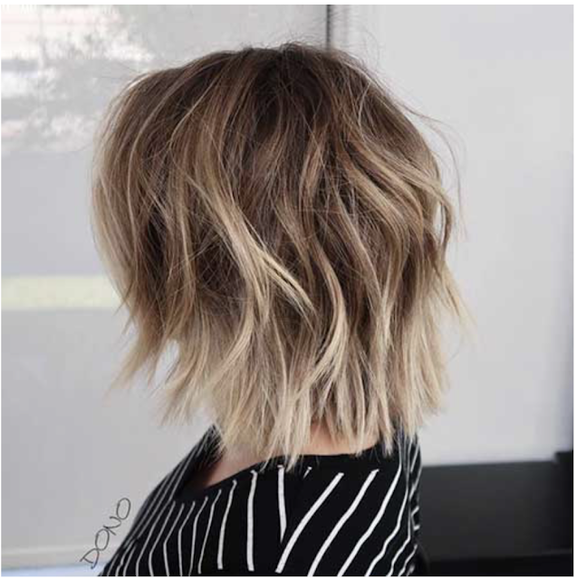 short messy bob hairstyles 2019