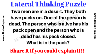 Think Outside the Box Puzzle Questions for Students