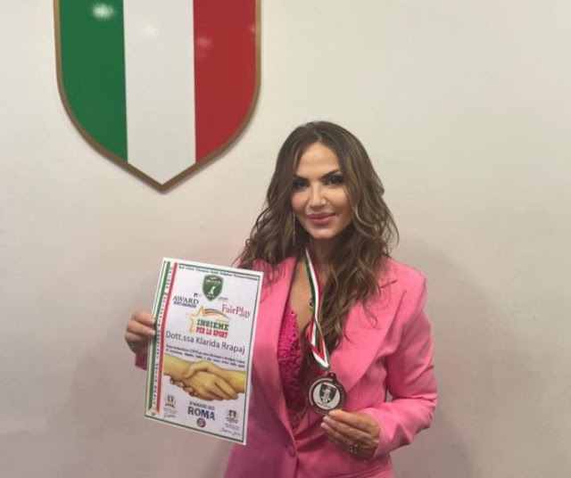 Dott. Clarida Rrapaj è apprezzata in Italia