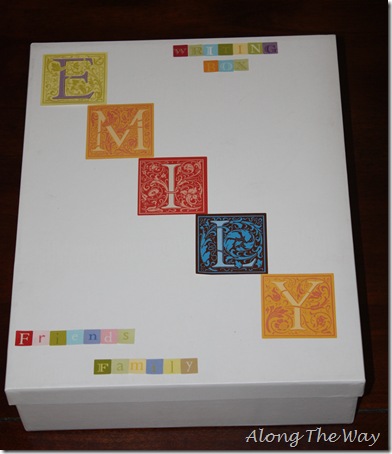 writing boxes