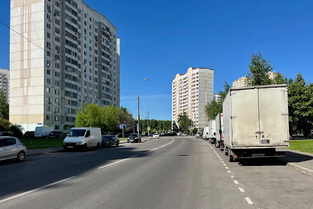 проезд без названия между Загорьевской улицей и Лебедянской улицей