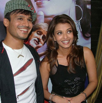 Vivek Oberoi and Aishwarya Rai